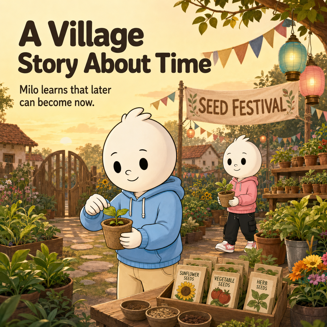 Value of Time Printable Coloring Book - 24 Page Story Coloring Adventure - MindTheory Collection (A4 & US Letter)